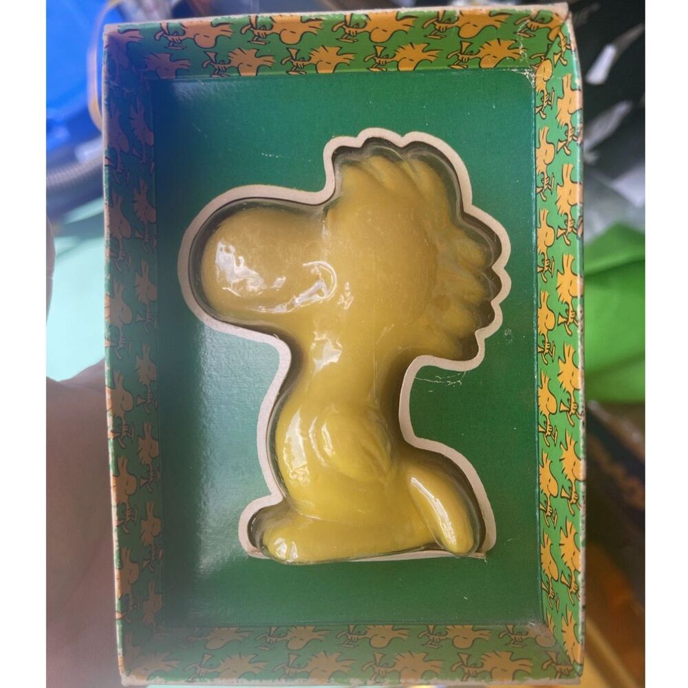 Vintage Snoopy Woodstock Soap 1965 New In Box NOS Bath Boutique Figure Bar Soap